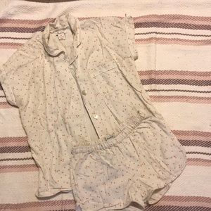 NWOT MADEWELL ❤️ PAJAMA SET!!!